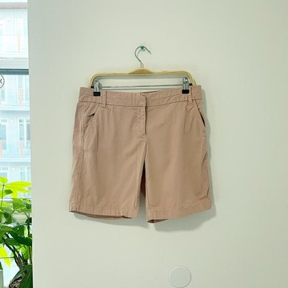 J. Crew Dusty Pink Chino Shorts Size 8